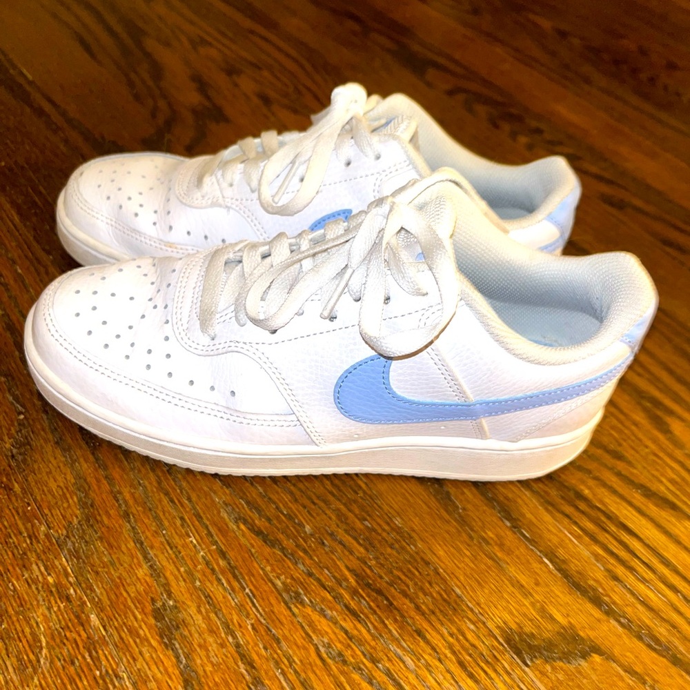 Nike baby blue sneakers